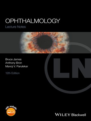 cover image of Ophthalmology